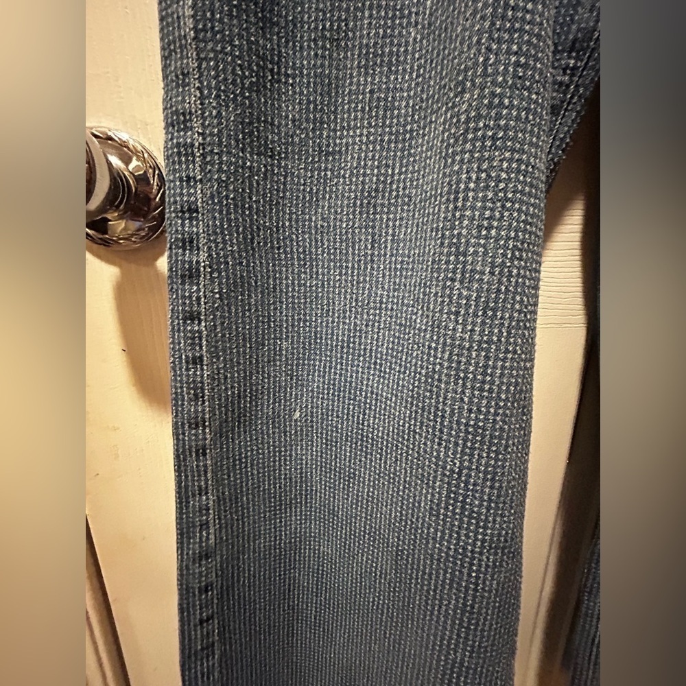 New Zoie Blue Wide-Leg Distressed Jeans size 29 - Picture 11 of 13